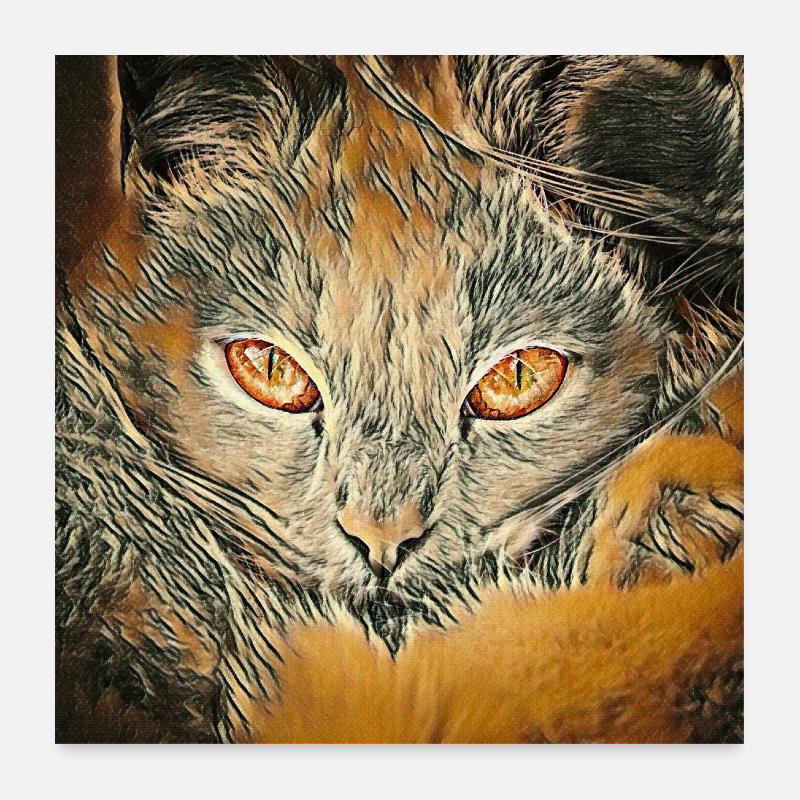 Fauve Poster 60 x 60 cm