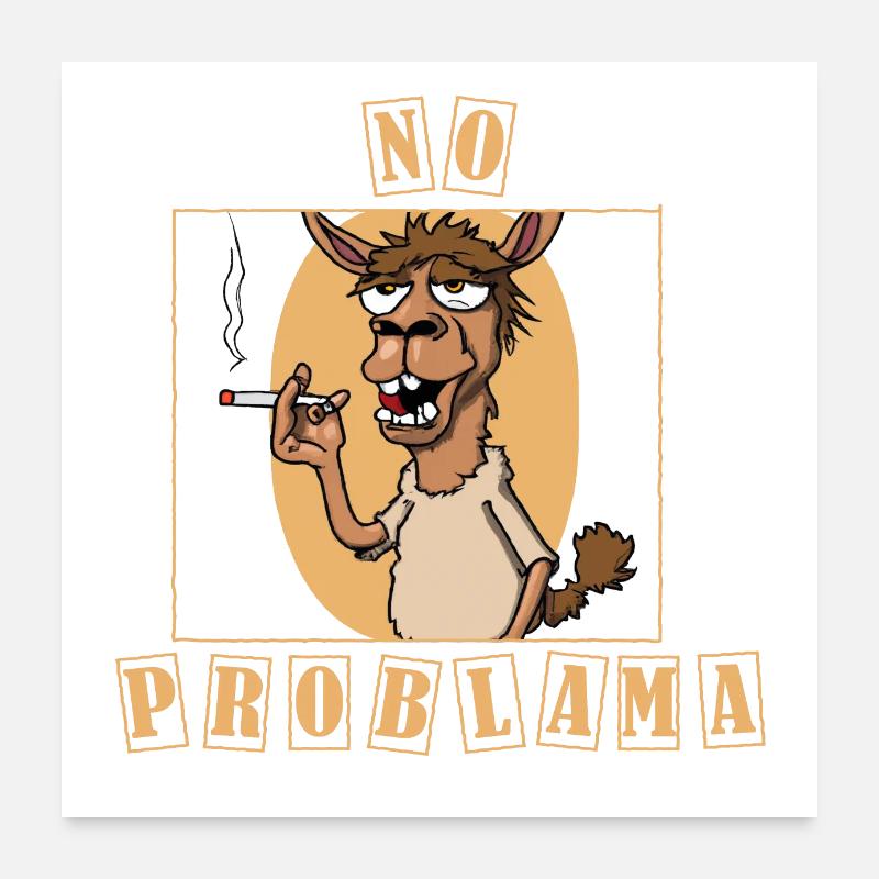 No Problama Gift Poster 24" x 24" (60x60 cm)
