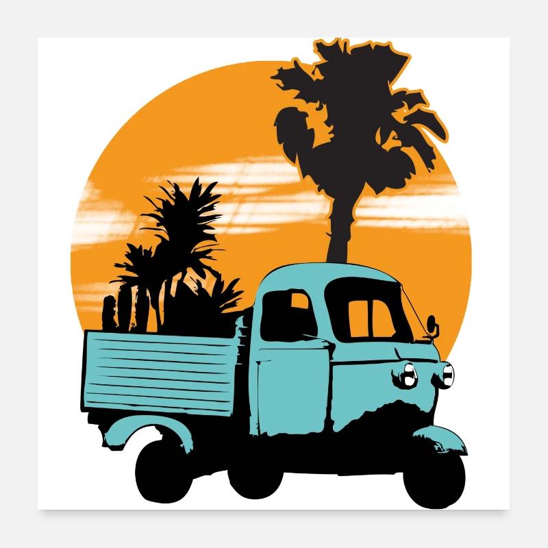 Singe Poster 60 x 60 cm