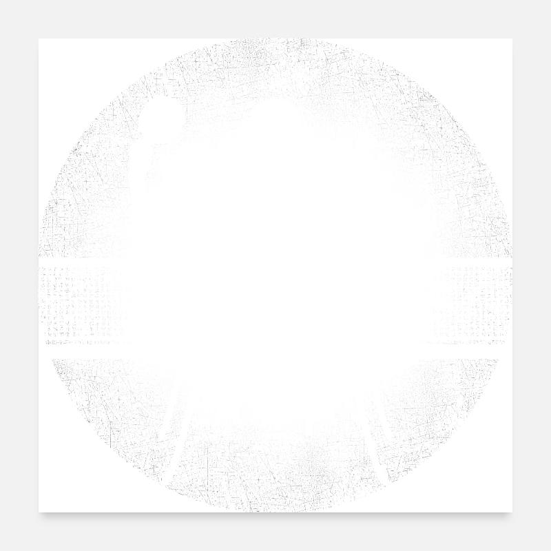 Ping-pong Poster 60 x 60 cm