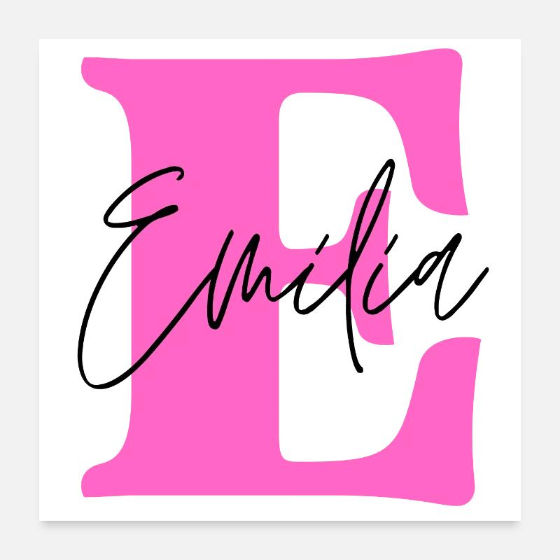 Emilia Love Poster 60 x 60 cm