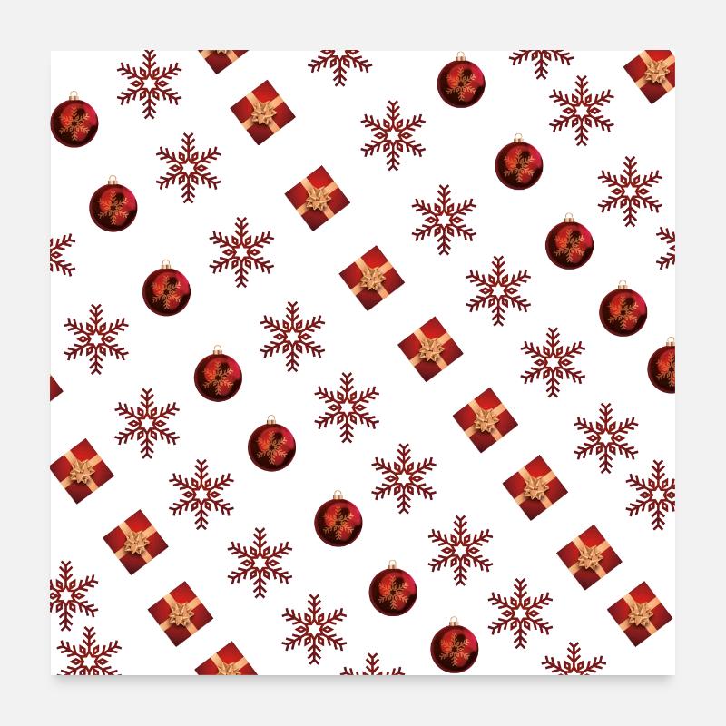 MERRY CHRISTMAS Poster 60 x 60 cm