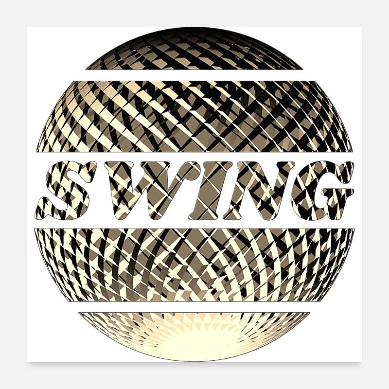 Swing or Poster 60 x 60 cm