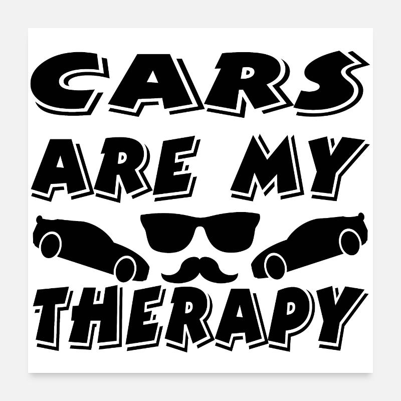 Car Poster 24" x 24" (60x60 cm)