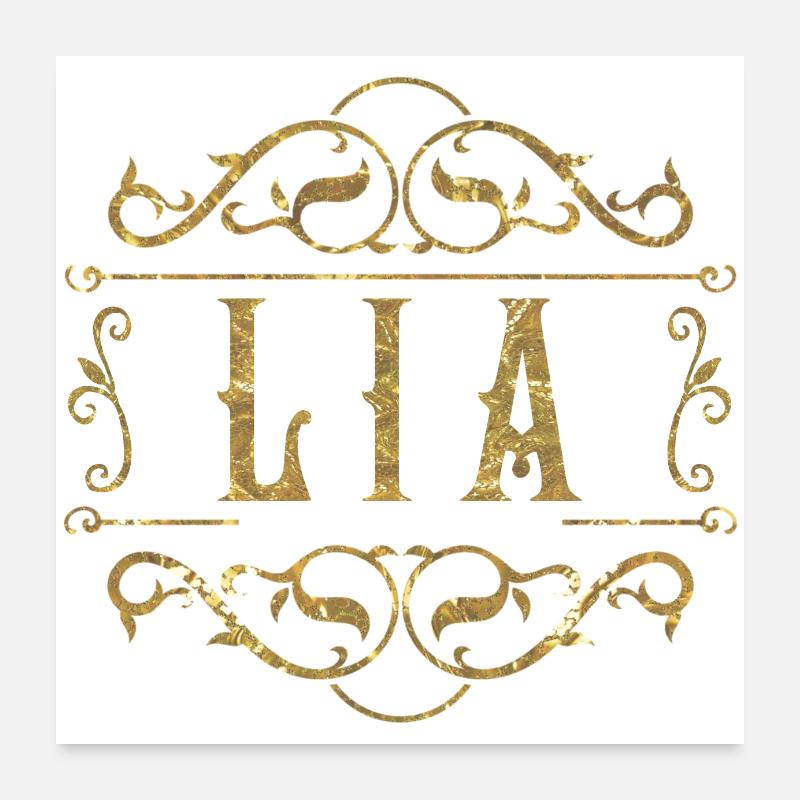 Lia or Poster 60 x 60 cm