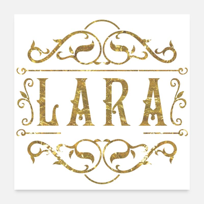 Lara or Poster 60 x 60 cm