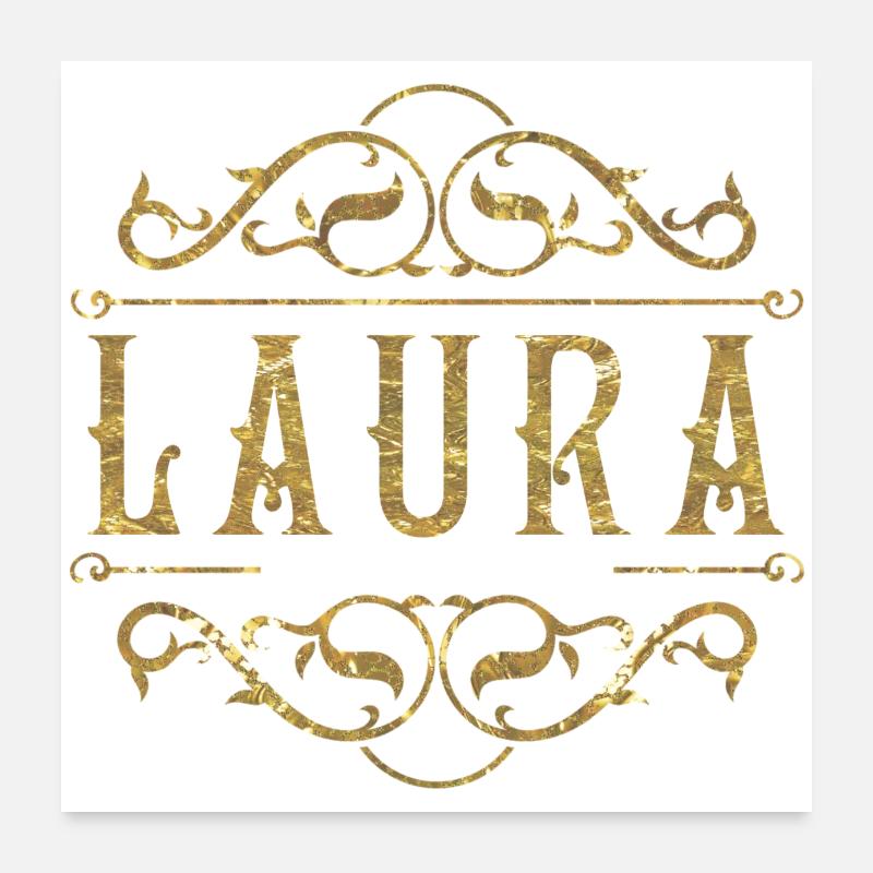 Laura or Poster 60 x 60 cm
