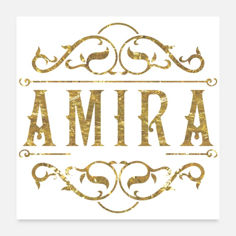 Amira or Poster 60 x 60 cm