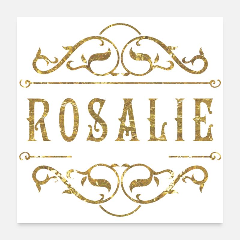 Rosalie or Poster 60 x 60 cm