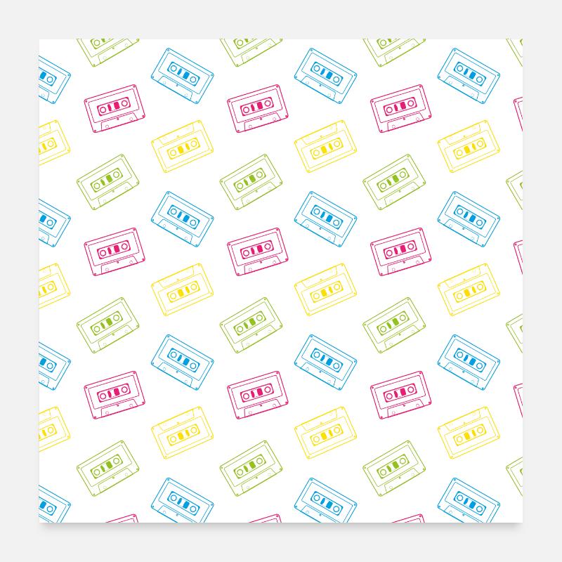 Tapes Poster 60 x 60 cm