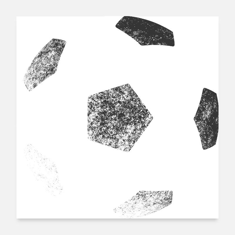 Fußball Poster 60x60 cm