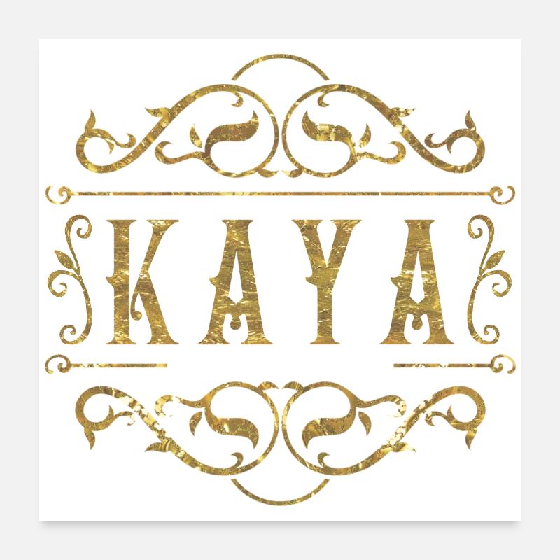 Kaya or Poster 60 x 60 cm