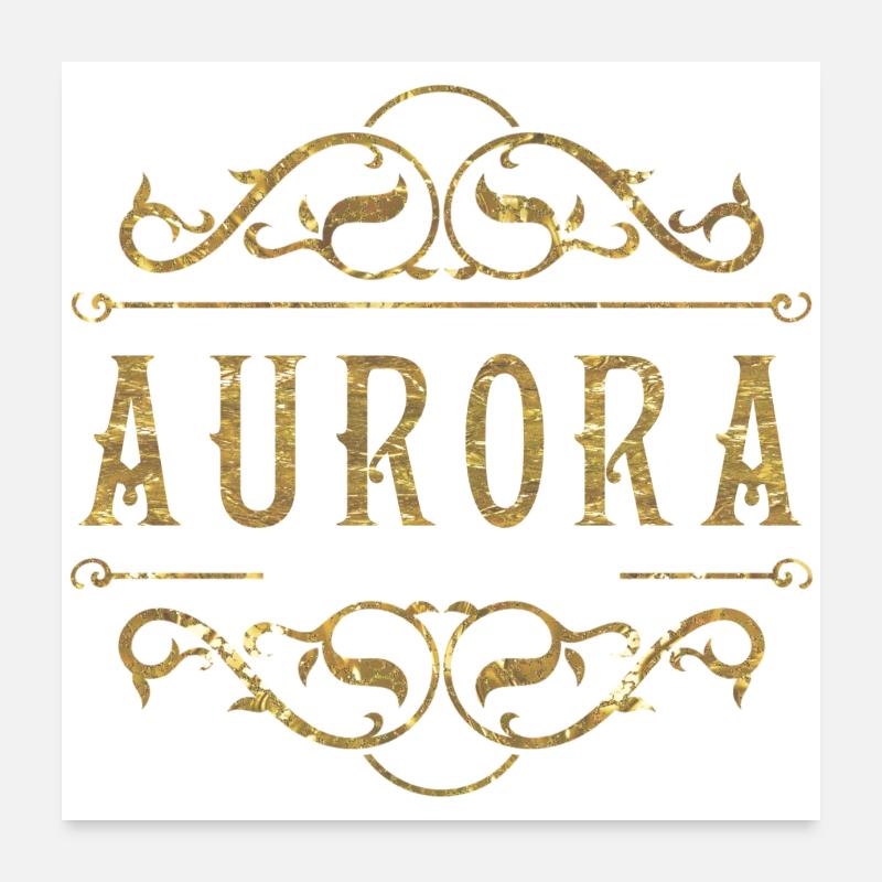 Aurore Poster 60 x 60 cm