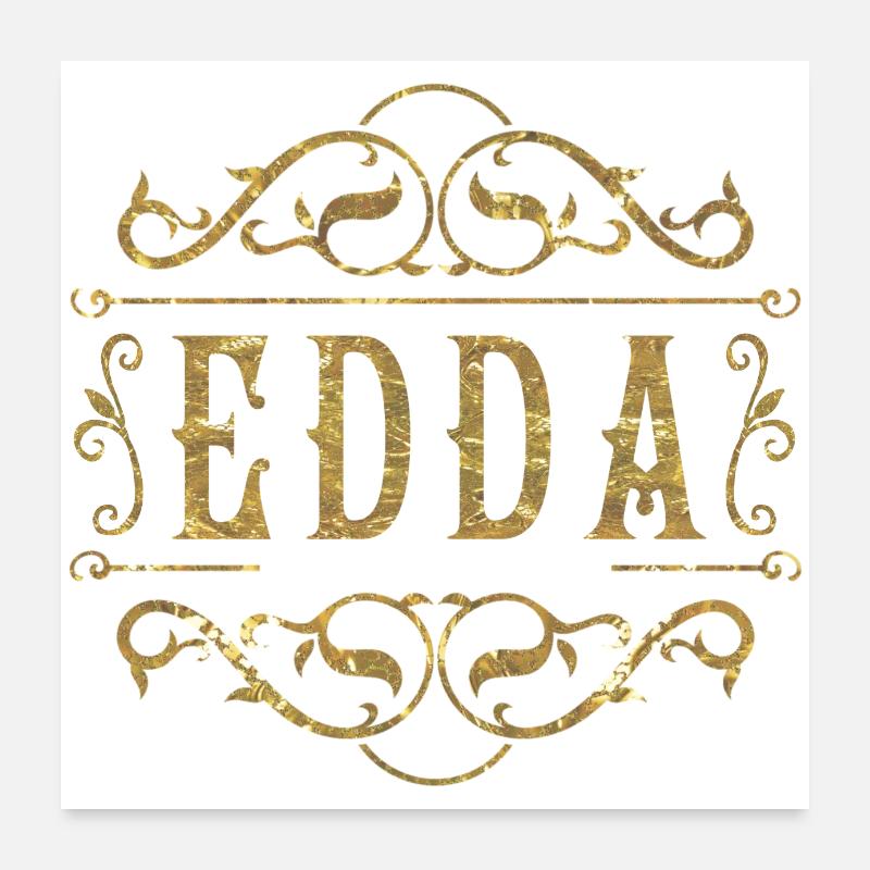 Edda or Poster 60 x 60 cm