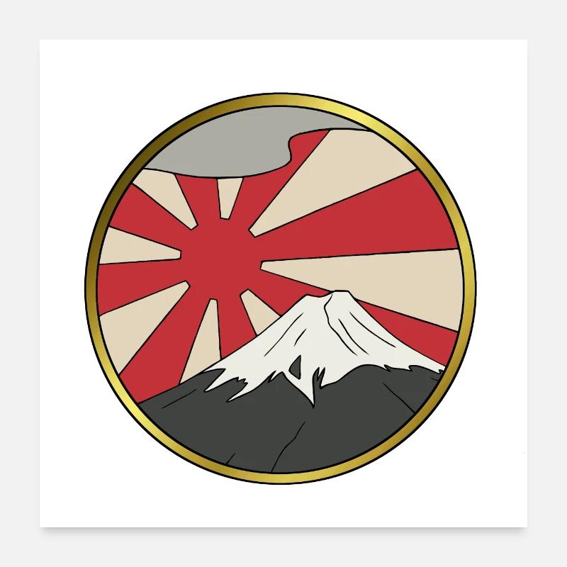 Yamagata Poster 60 x 60 cm