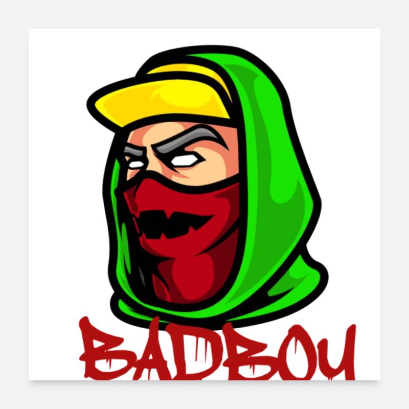 BADBOY style Poster 60 x 60 cm