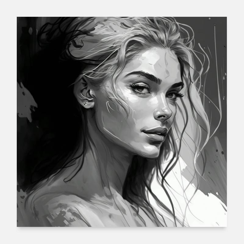 Vanessa Poster 60 x 60 cm