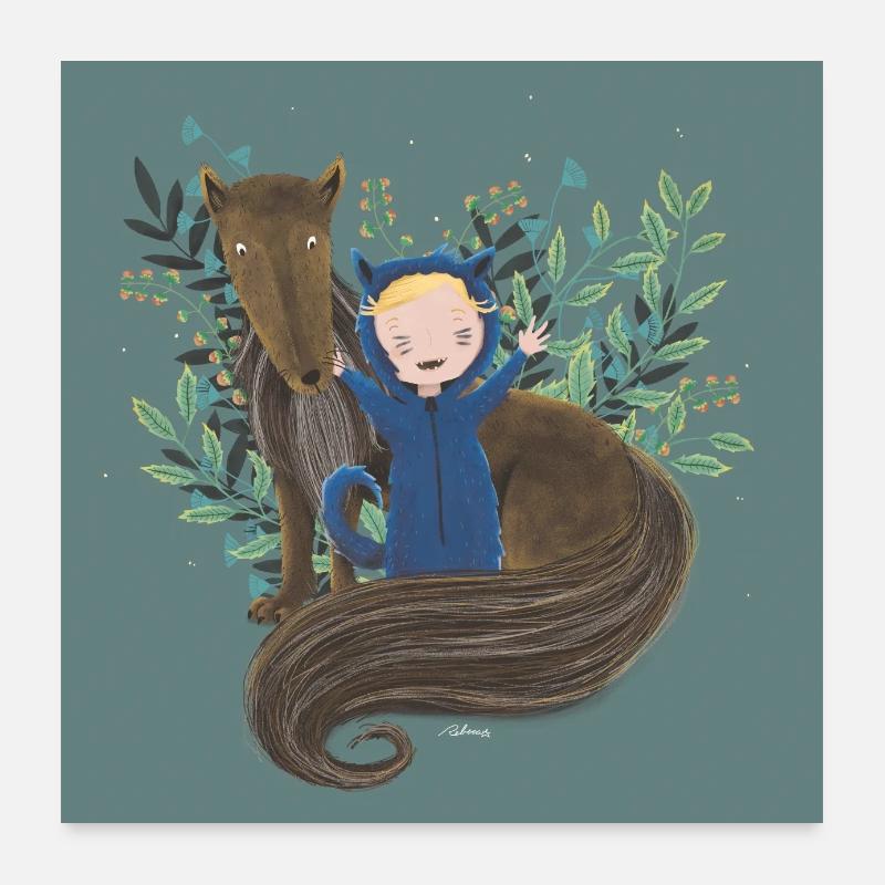 Lobo - Sud Poster 60 x 60 cm