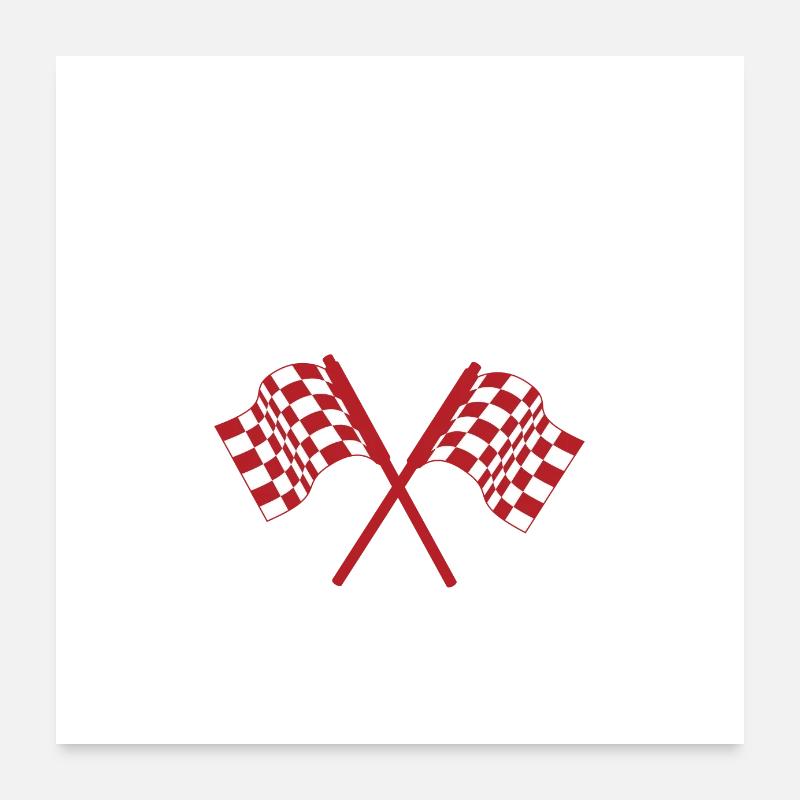 Rallye Poster 60x60 cm