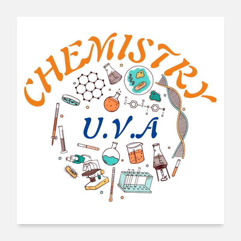 Chemistry Poster 60 x 60 cm