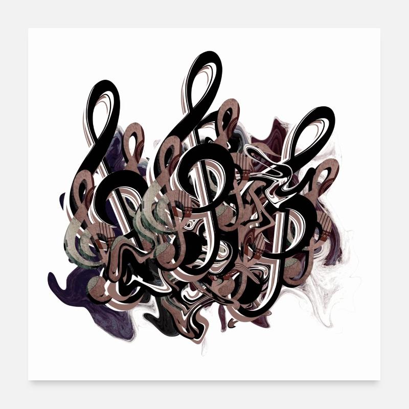 Clé Poster 60 x 60 cm