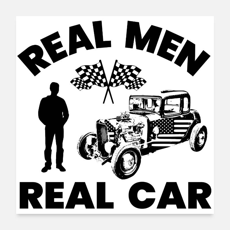 Car Poster 24" x 24" (60x60 cm)