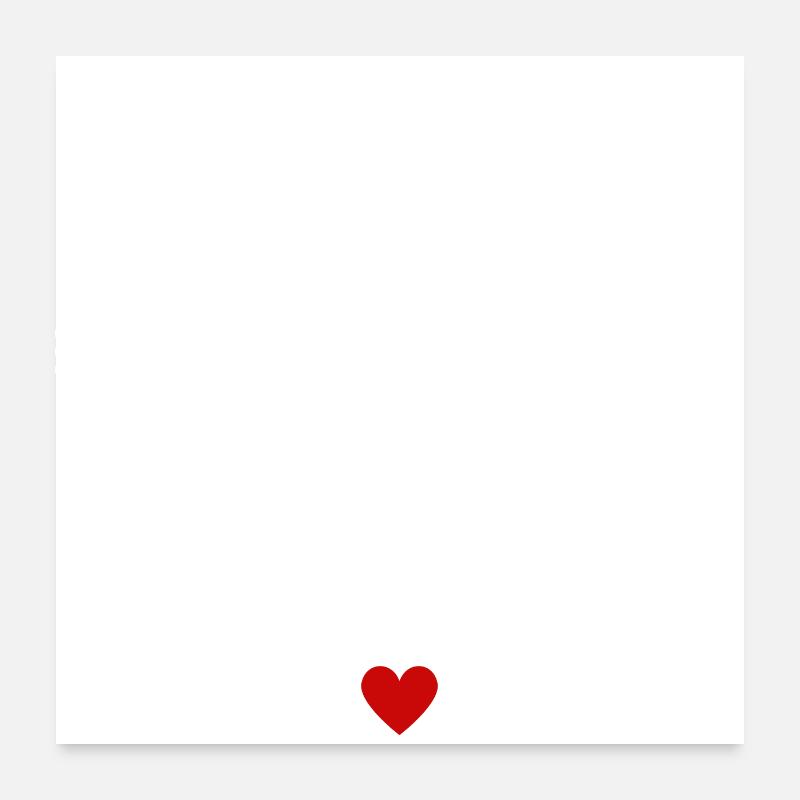 meilleure maman du monde Poster 60 x 60 cm