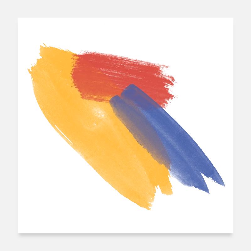 Arc-en-ciel Poster 60 x 60 cm