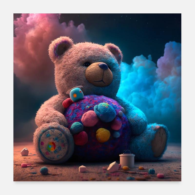 The Bear, New Art Poster 60x60 cm