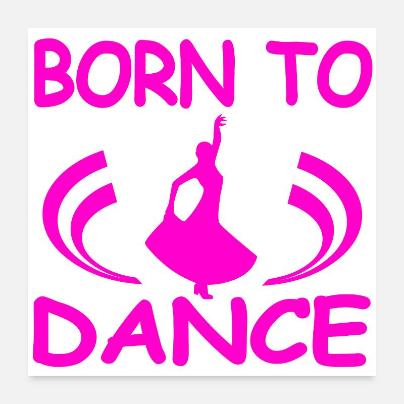 Danser Poster 60 x 60 cm