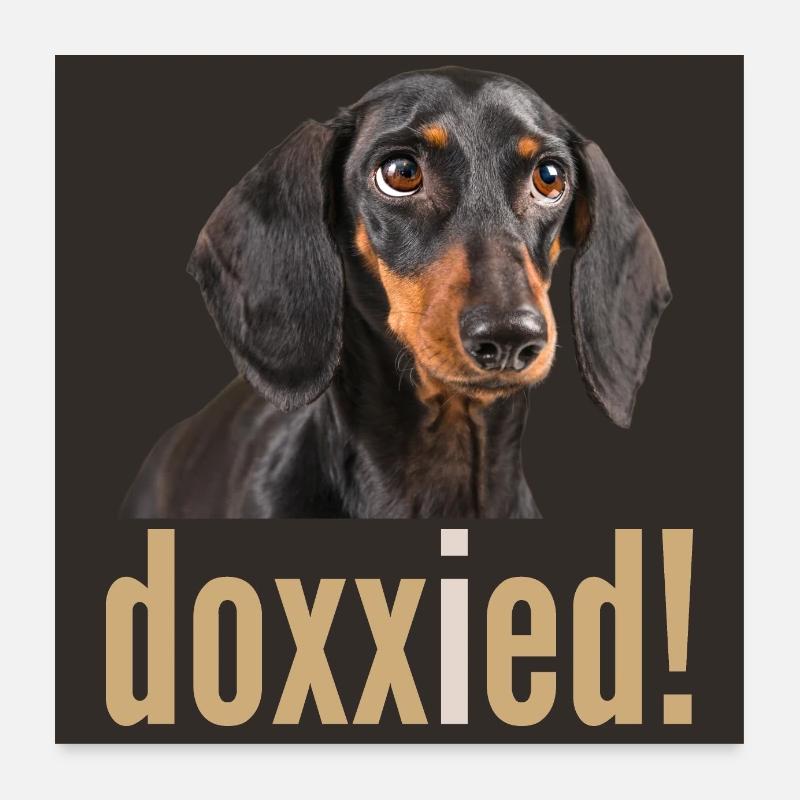 Doxxied Bild PBLBBDG Poster 60x60 cm
