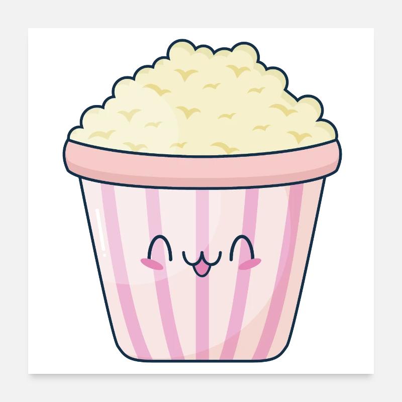 maïs soufflé sucré Poster 60 x 60 cm