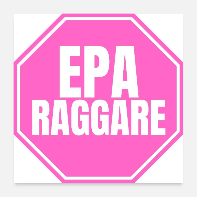 Epa-Raggare - Poster 24" x 24" (60x60 cm) - white