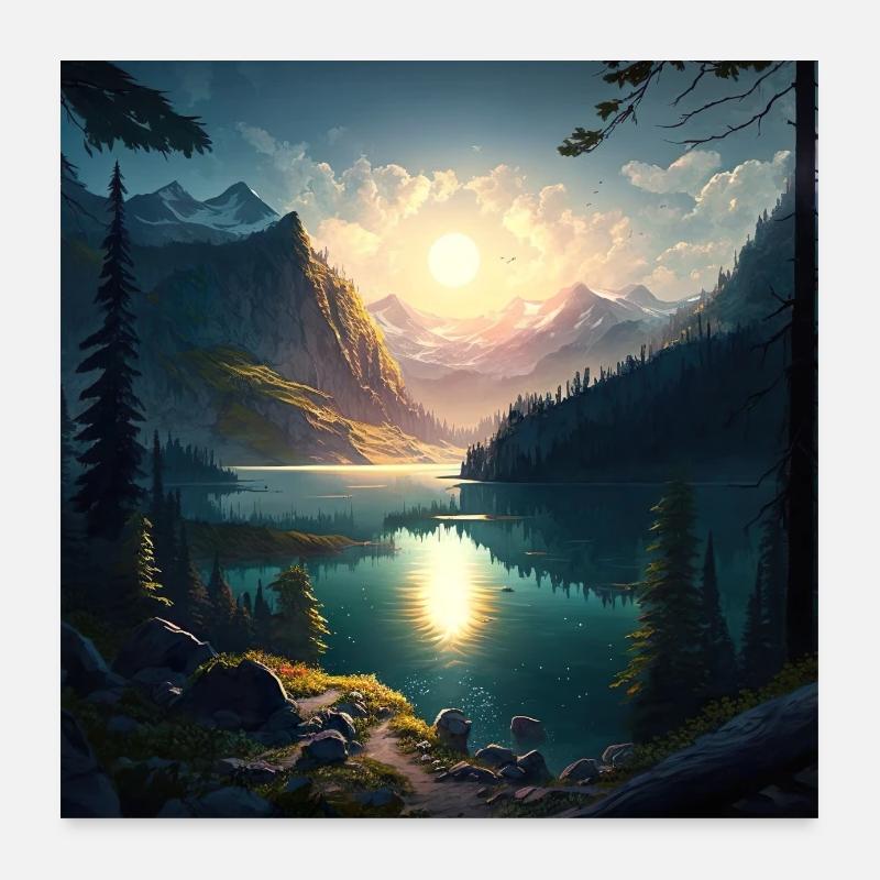 DasTal Poster 60x60 cm