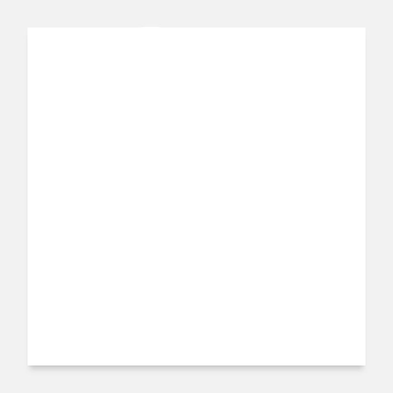 Das Geburtstagskind Poster 60x60 cm