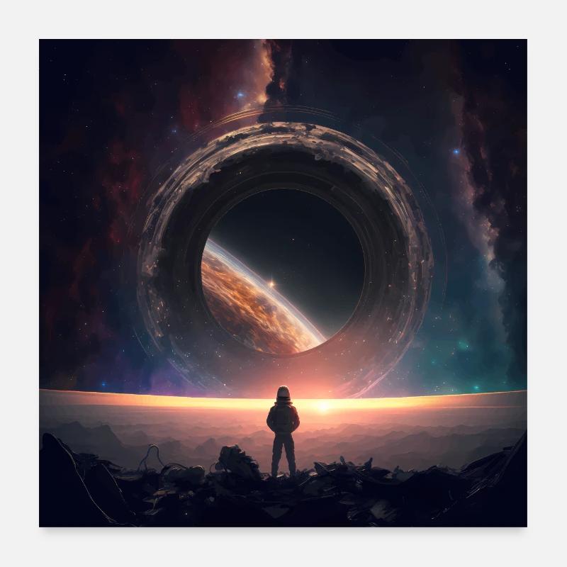 Cosmic Wonder Poster 24" x 24" (60x60 cm)