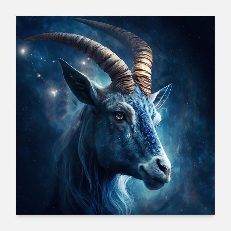capricorn Poster 24" x 24" (60x60 cm)
