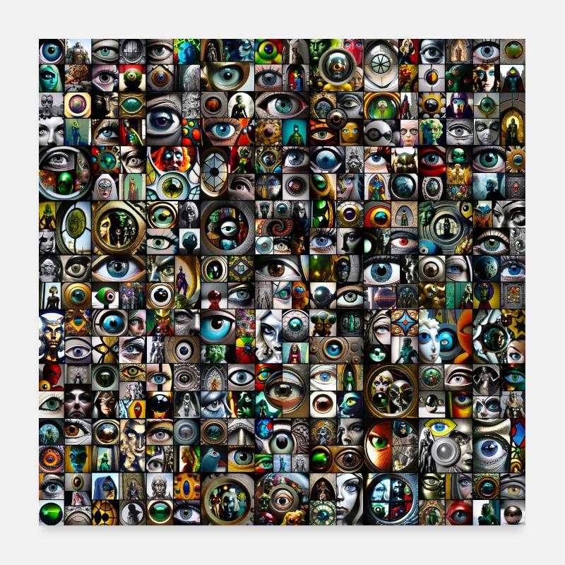 Scopesthésie Poster 60 x 60 cm