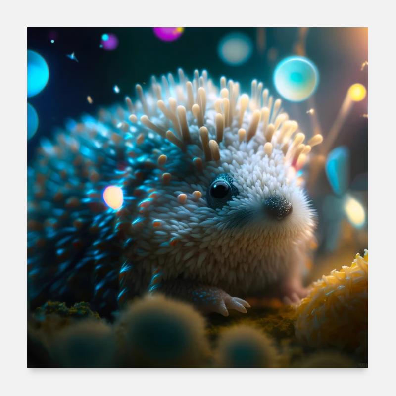 Photo macro créature 03 Poster 60 x 60 cm
