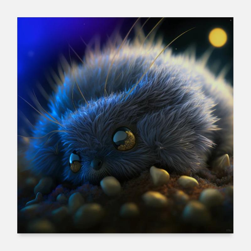 Photo macro créature 07 Poster 60 x 60 cm
