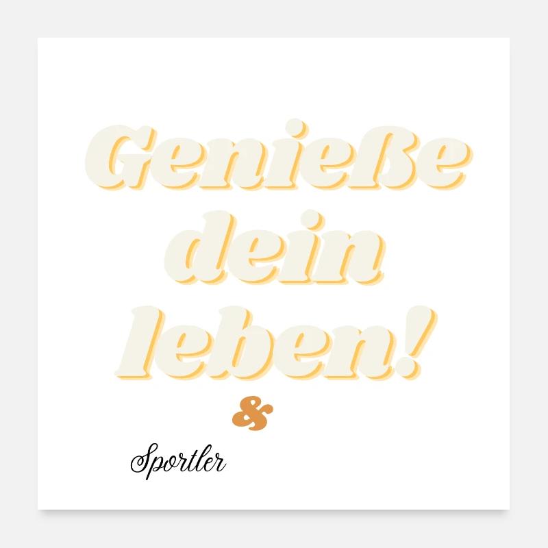 Sayings, Text, Athletes, Poster 24" x 24" (60x60 cm)