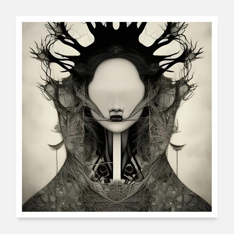 Distant view Poster 24" x 24" (60x60 cm)