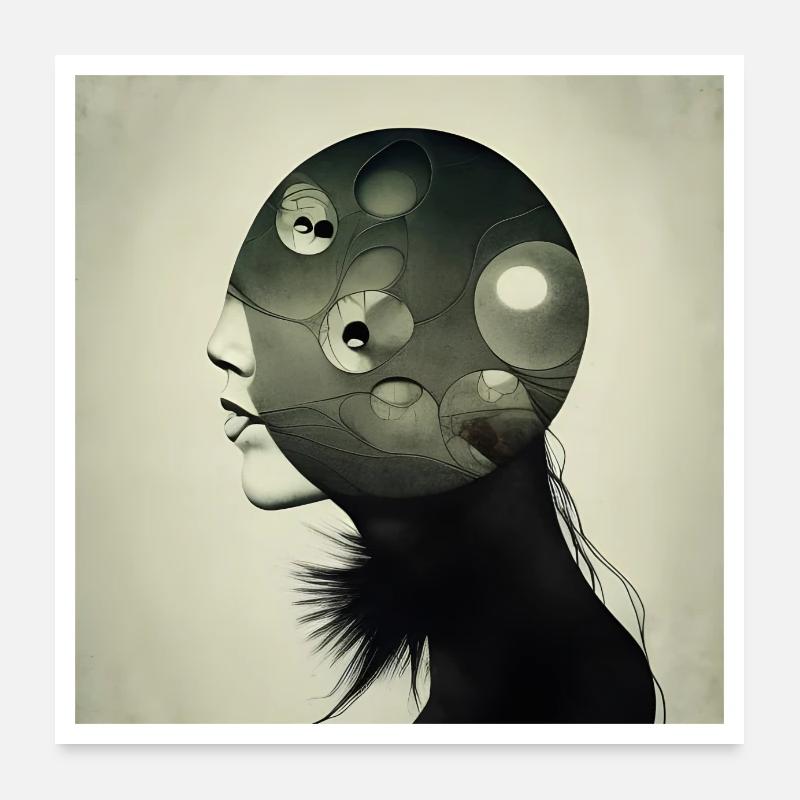 Eyes Poster 24" x 24" (60x60 cm)