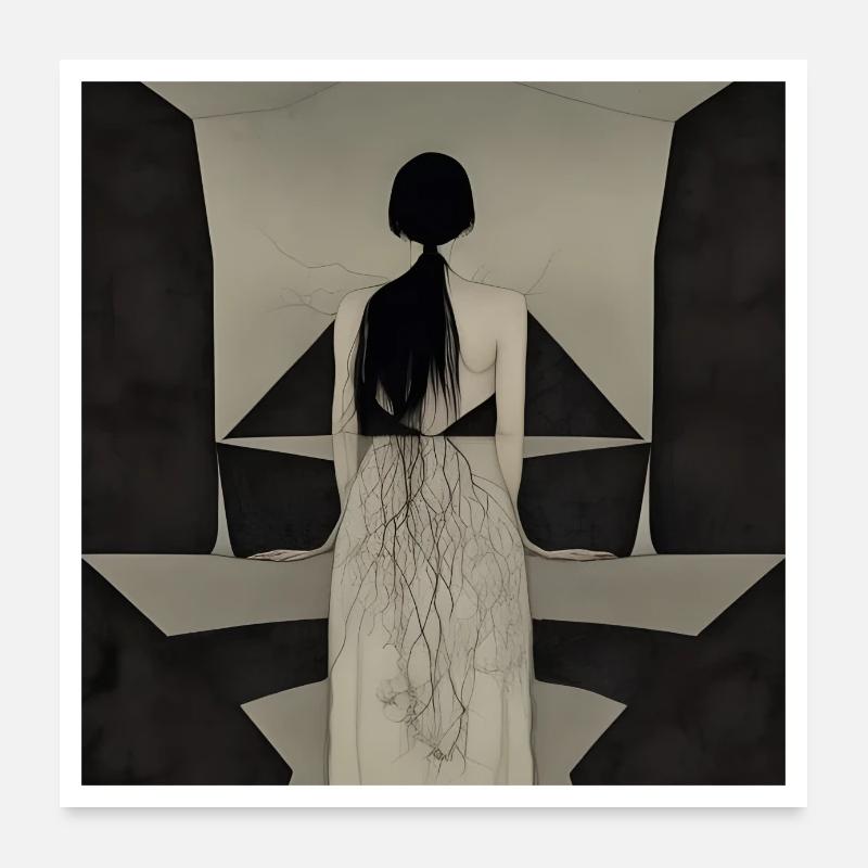 Quelle Poster 60x60 cm