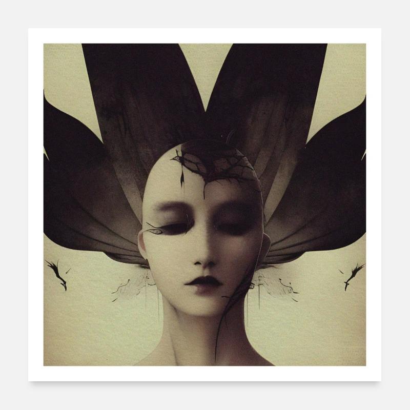 Wachstum Poster 60x60 cm