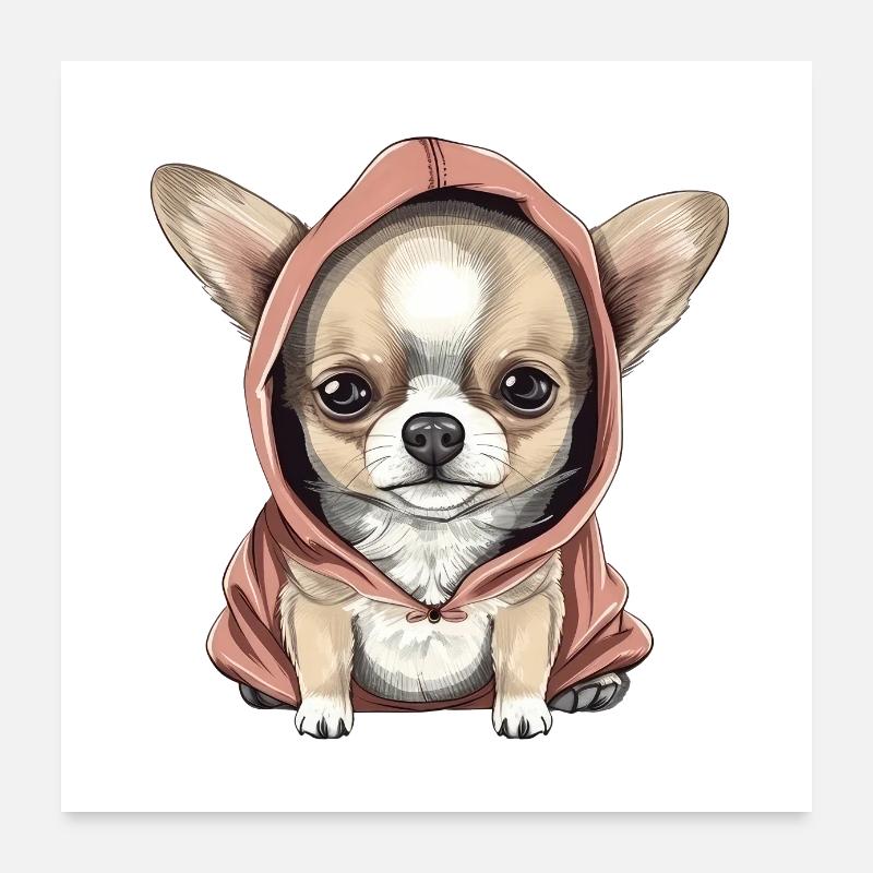 Chihuahua Poster 60 x 60 cm