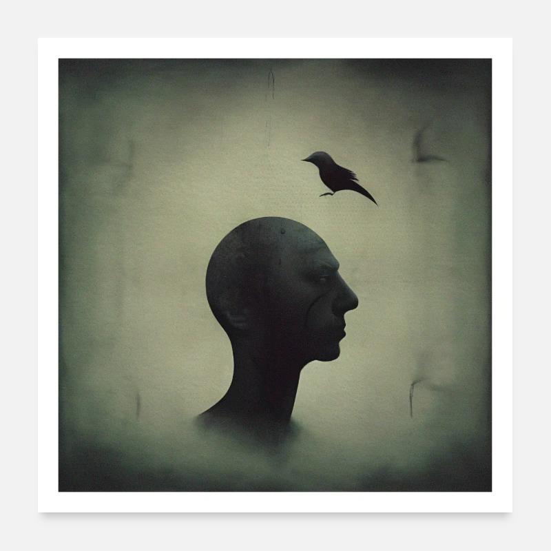 Birdman Poster 60x60 cm