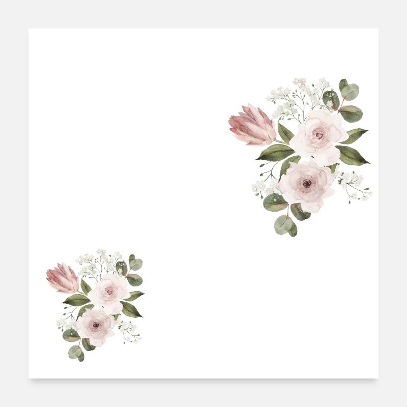 Personalized bachelorette party Poster 24" x 24" (60x60 cm)