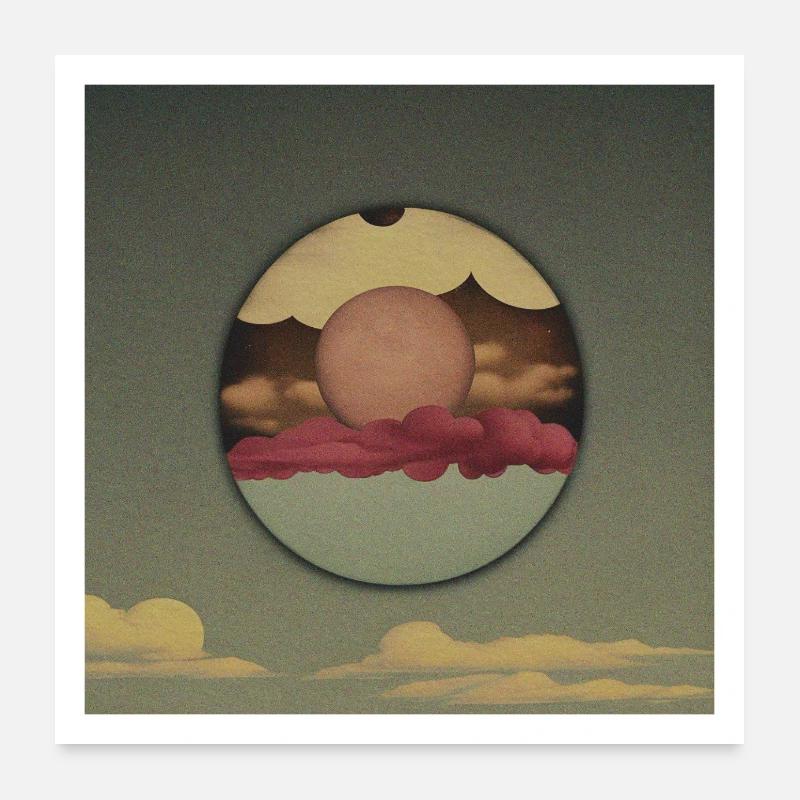 Au-delà Poster 60 x 60 cm