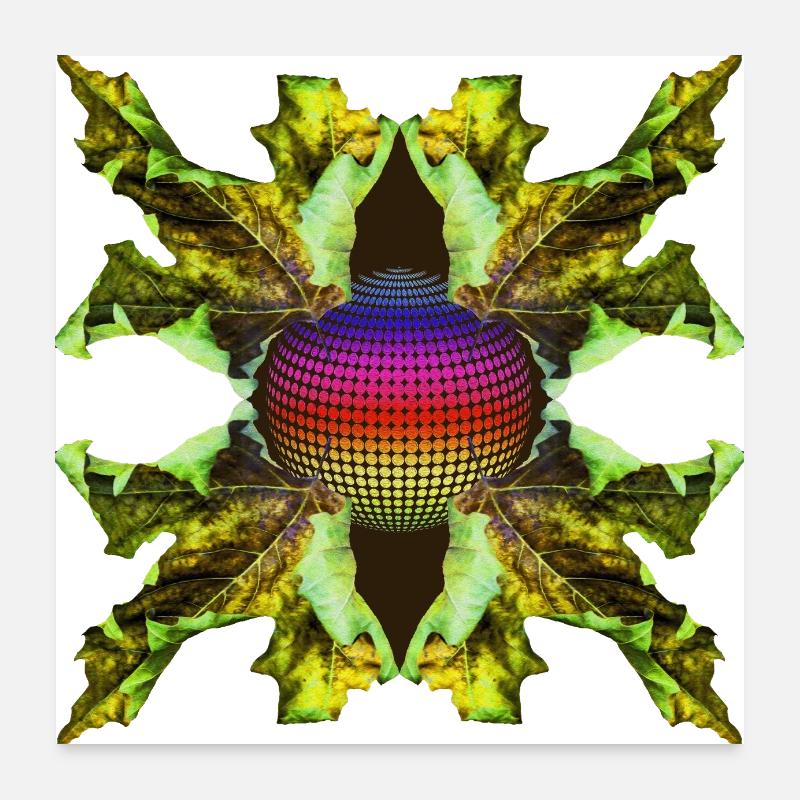 Feuille Poster 60 x 60 cm